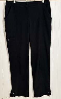 Zenergy Golf By Chico's Size 1 Black Golf Pants